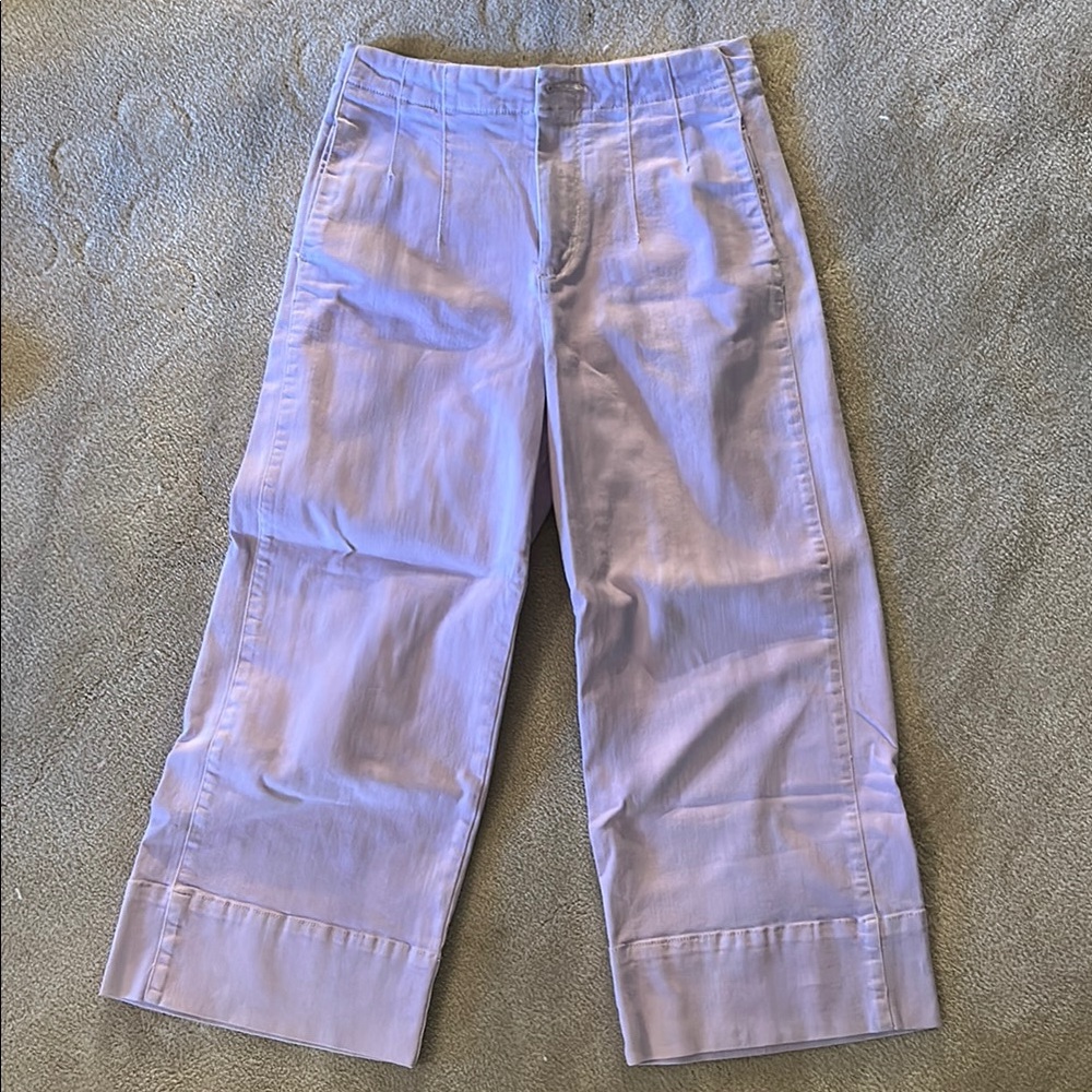 Pilcro and the Letterpress Lilac Trousers